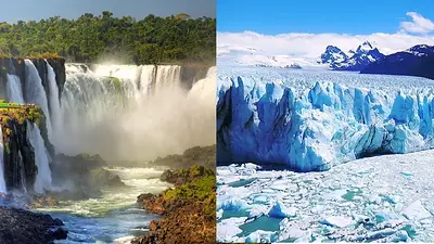 Cataratas del Iguazú Glaciar Perito Moreno Cataratas del Iguazú Glaciar Perito Moreno
