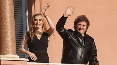 Fátima Florez y Javier Milei Fátima Florez y Javier Milei