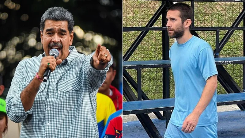 Maduro acusó al gendarme argentino detenido de haber intentado matar a su Vicepresidenta