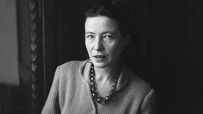 Simone de Beauvoir. Simone de Beauvoir.