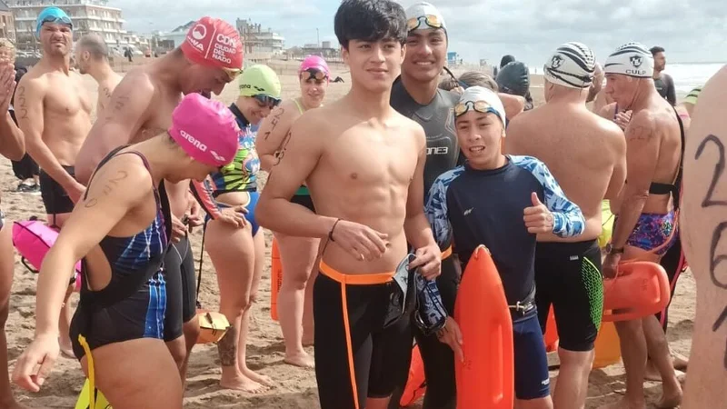 Formosa en lo más alto: cinco atletas brillaron en la tercera fecha del Open Water Argentina