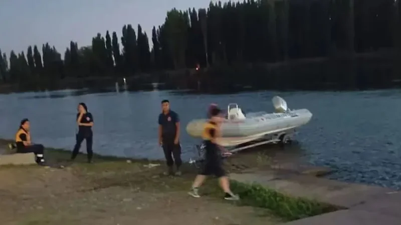Buscan a una nena de 10 años en el río Limay: los operativos