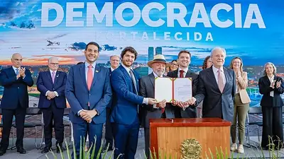 El presidente, Luiz Inácio Lula da Silva, firmó un decreto que crea el Premio Eunice Paiva por la defensa de la democracia. Foto: Ricardo Stuckert / PR. El presidente, Luiz Inácio Lula da Silva, firmó un decreto que crea el Premio Eunice Paiva por la defensa de la democracia. Foto: Ricardo Stuckert / PR.