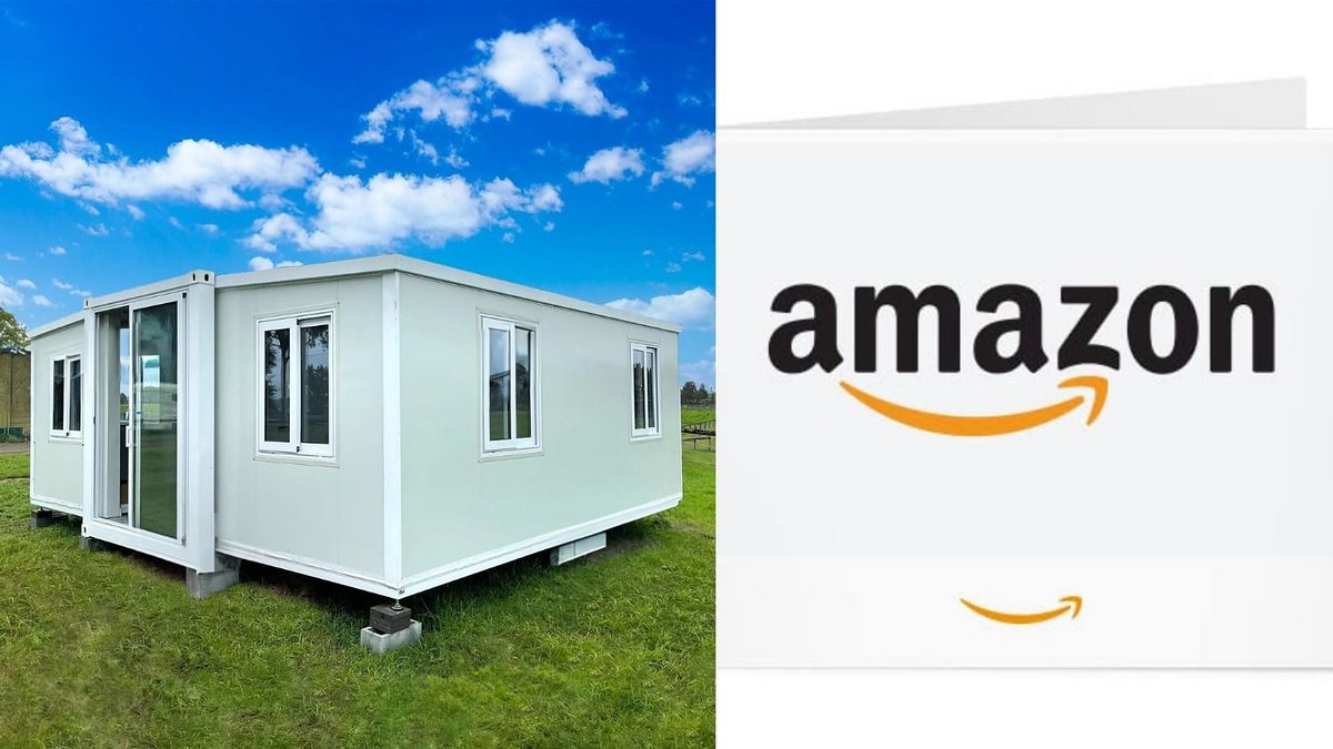 Apta para una familia: así es la casa que vende Amazon por menos de 10. ...