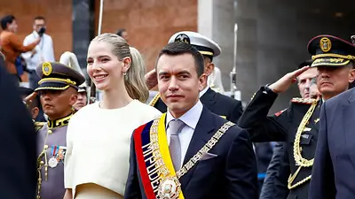 Presionado por protestas, Noboa faltó a la ONU y avanza para reformar la Constitución Presionado por protestas, Noboa faltó a la ONU y avanza para reformar la Constitución