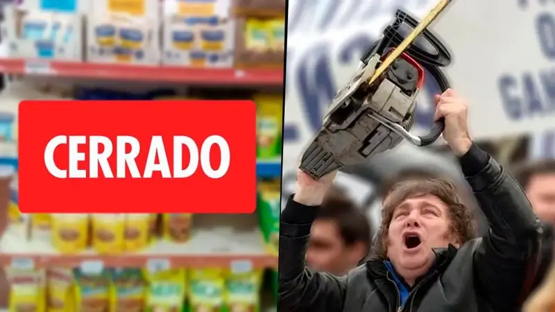 Javier Milei Crisis Económica Cierra Fábrica