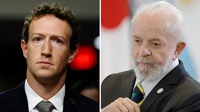 Lula Da Silva Mark Zuckerberg Brasil Meta Lula Da Silva Mark Zuckerberg Brasil Meta