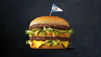 hamburguesa, mcdonald's, argentina, economía hamburguesa, mcdonald's, argentina, economía