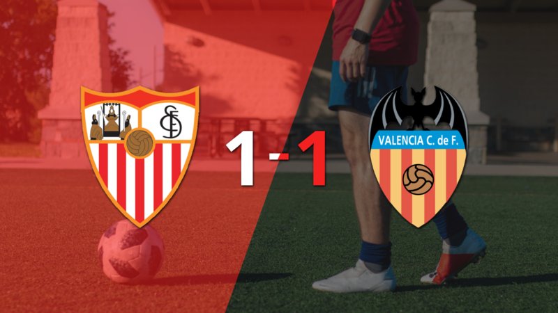 Sevilla empata sobre el final con gol de Adriá Pedrosa