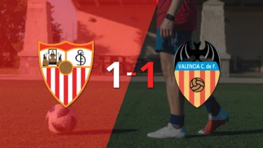 Sevilla empata sobre el final con gol de Adriá Pedrosa