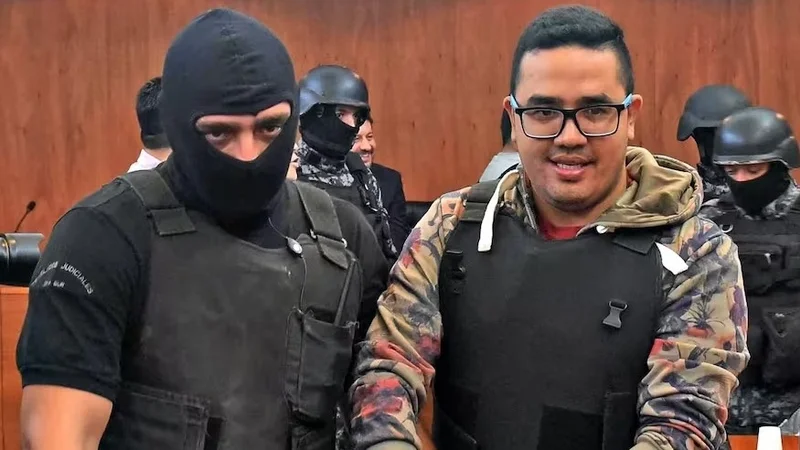 Ariel "Guille" Cantero, líder de la organización criminal "Los Monos". 