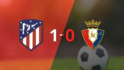 Con gol de Julián Álvarez, Atlético de Madrid le ganó a Osasuna por 1 a 0 Con gol de Julián Álvarez, Atlético de Madrid le ganó a Osasuna por 1 a 0