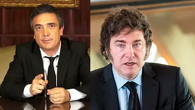 Nito Artaza y Javier Milei Nito Artaza y Javier Milei