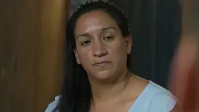 Mónica Millapi, una de las primeras detenidas por la causa que envuelve la desaparición de Loan. Mónica Millapi, una de las primeras detenidas por la causa que envuelve la desaparición de Loan.