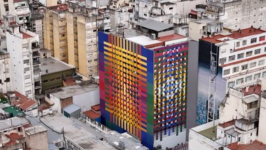 Cinco argentinos buscan el título de mejor mural del mundo