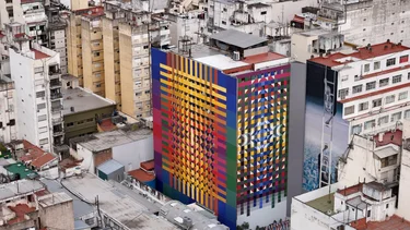Cinco argentinos buscan el título de mejor mural del mundo