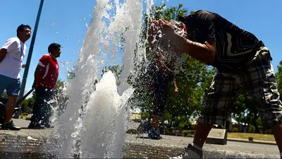 Calor en Santa Fe y Rosario. Calor en Santa Fe y Rosario.