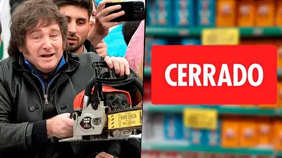 Javier Milei Crisis Económica Argentina Fábrica Cerrada Despidos Javier Milei Crisis Económica Argentina Fábrica Cerrada Despidos