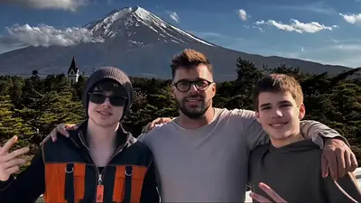 Ricky Martin y sus hijos Matteo y Valentino. Ricky Martin y sus hijos Matteo y Valentino.