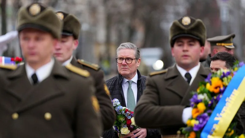 El británico Starmer promete poner a Ucrania en la "posición más fuerte" frente a Rusia