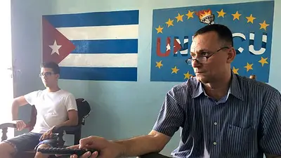 Cuba libera al disidente y activista de derechos humanos encarcelado José Daniel Ferrer Cuba libera al disidente y activista de derechos humanos encarcelado José Daniel Ferrer