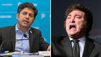 Kicillof Milei Kicillof Milei