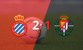 Espanyol consiguió una victoria por 2 a 1 ante Valladolid | Noticias