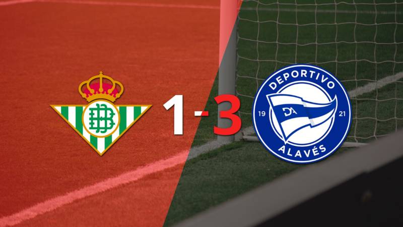 Betis no pudo detener a Kike García y cayó ante Alavés