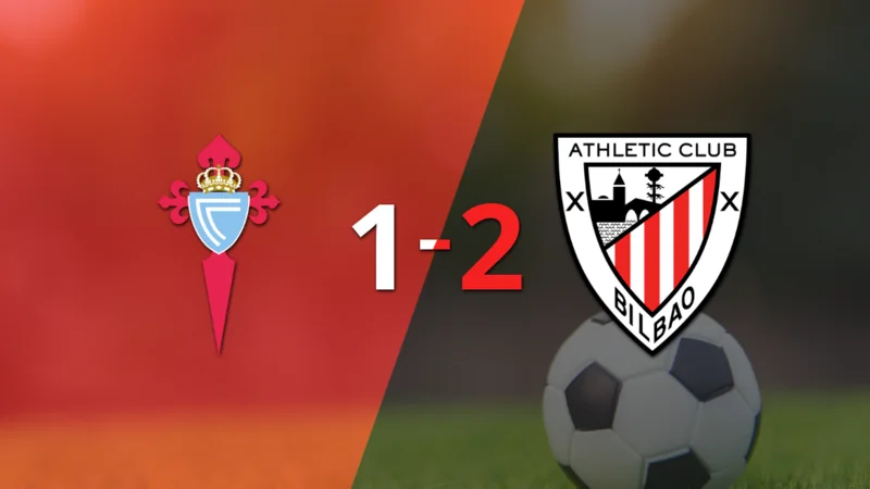 Ajustada victoria por 2 a 1 de Athletic Bilbao