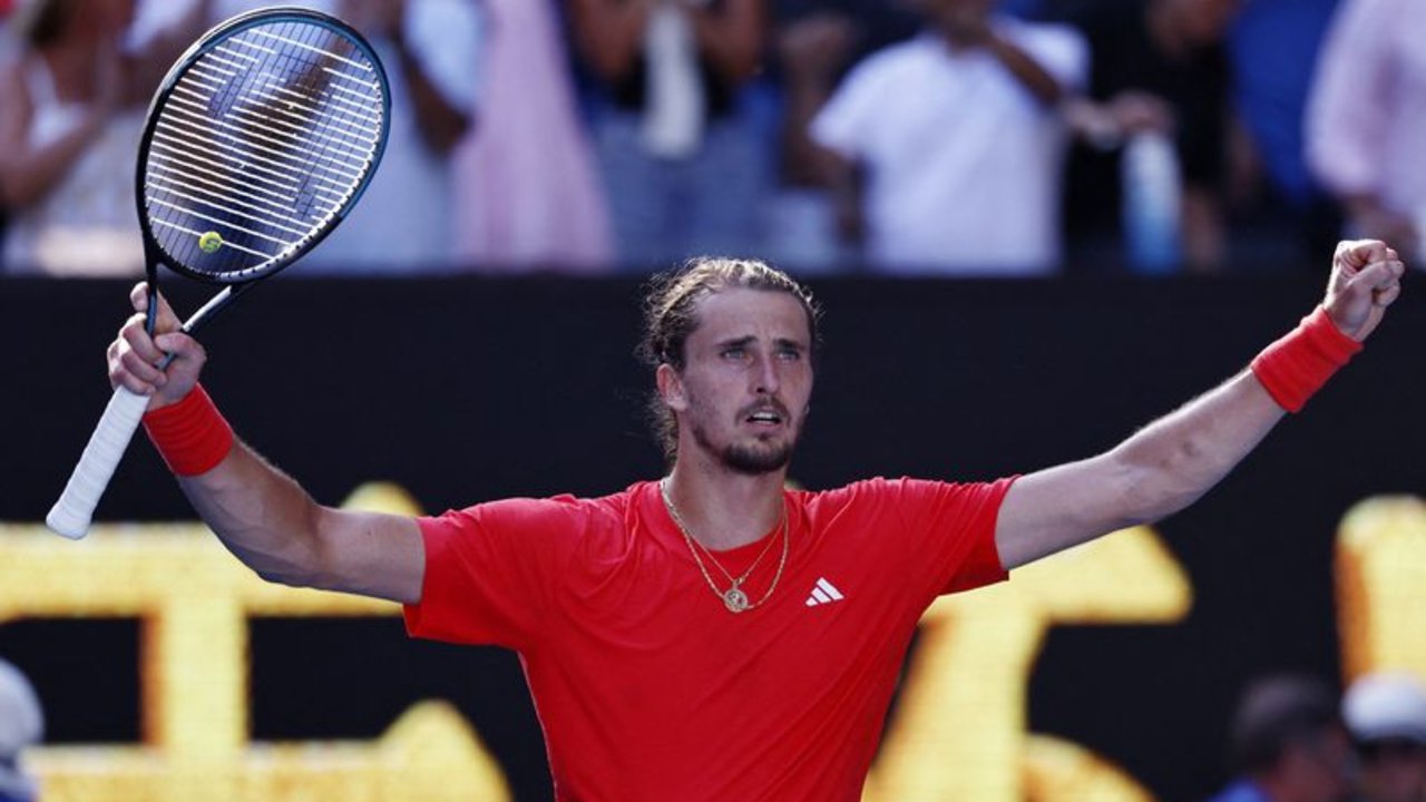 Zverev elimina a Paul y alcanza de nuevo las semifinales del Abierto de Australia