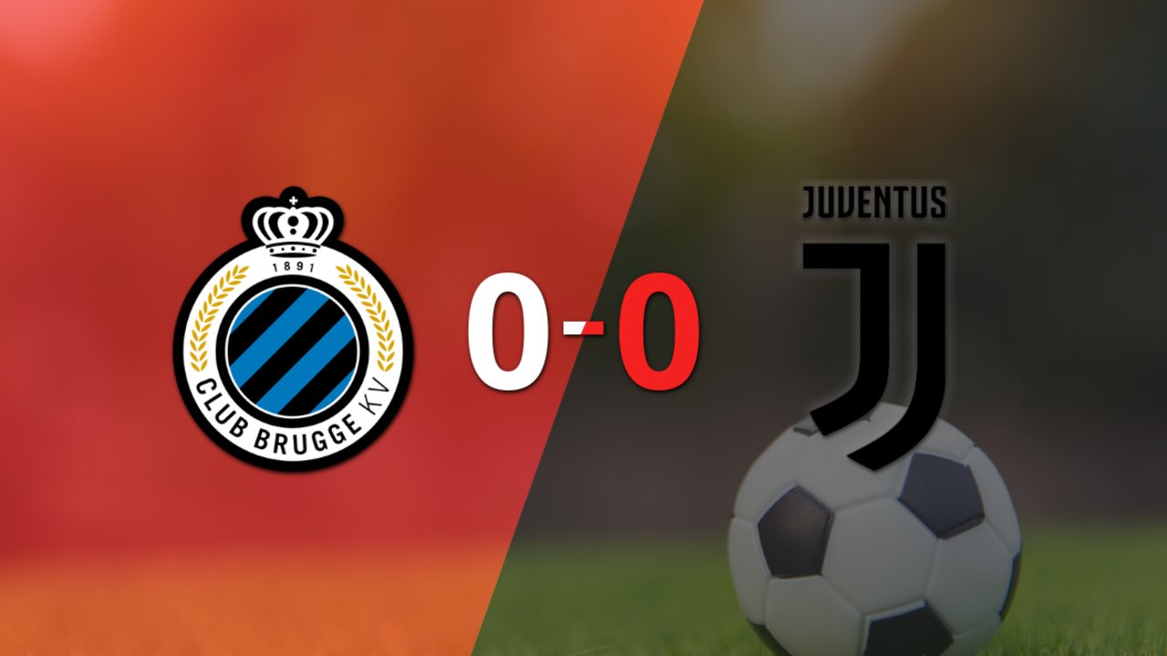 Club Brugge y Juventus empataron sin goles