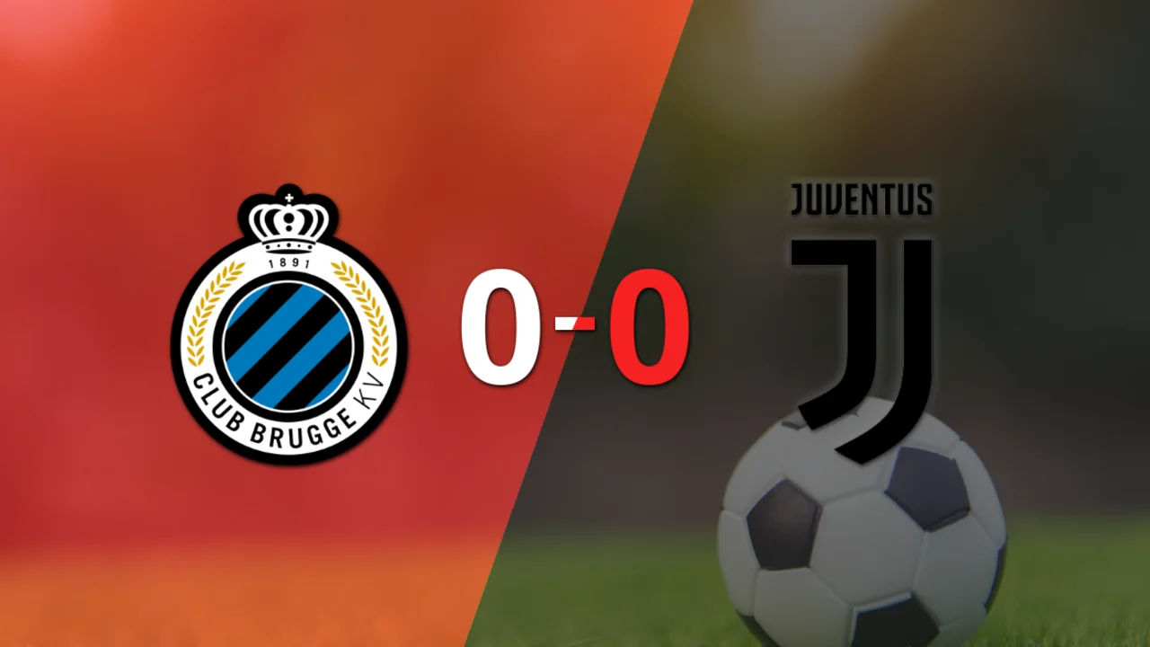 Club Brugge y Juventus empataron sin goles