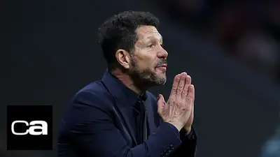 Simeone, encantado con la resistencia del Atlético con 10 hombres ante el Leverkusen Simeone, encantado con la resistencia del Atlético con 10 hombres ante el Leverkusen