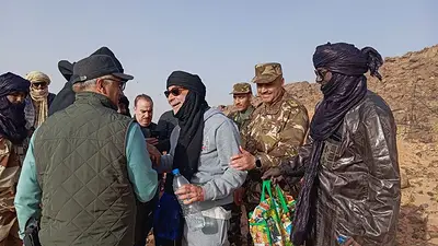 El rehén español liberado aterrizará en una base aérea argelina El rehén español liberado aterrizará en una base aérea argelina
