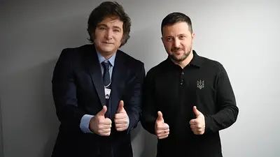 Milei le soltó la mano a Zelensky: se abstuvo y no pidió una resolución pacífica en Ucrania Milei le soltó la mano a Zelensky: se abstuvo y no pidió una resolución pacífica en Ucrania