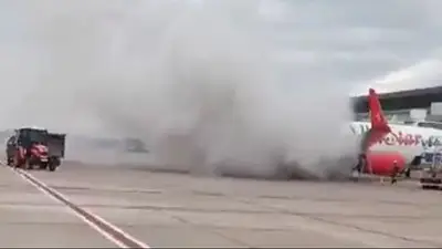 Humo en un vuelo de Flybondi: una falla técnica afectó a un avión operado por AlbaStar que viajaba desde Jujuy Humo en un vuelo de Flybondi: una falla técnica afectó a un avión operado por AlbaStar que viajaba desde Jujuy
