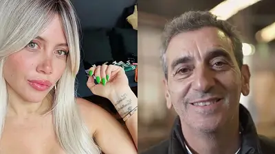 Wanda Nara. Florencio Randazzo. Wanda Nara. Florencio Randazzo.