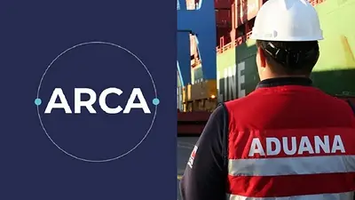 Logo de ARCA y Aduana Logo de ARCA y Aduana