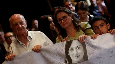 Libertad bajo fianza para el empresario acusado del asesinato de una periodista en Malta Libertad bajo fianza para el empresario acusado del asesinato de una periodista en Malta