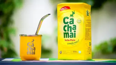 Cachamai lanzó su yerba tradicional y ya la exporta a EEUU, México y Europa Cachamai lanzó su yerba tradicional y ya la exporta a EEUU, México y Europa