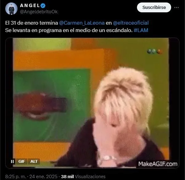 Levantan Mañanísima de Carmen Barbieri