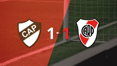 River Plate empató 1-1 contra Platense sobre el final del partido
