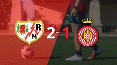 Rayo Vallecano da vuelta el marcador y triunfa 2 a 1 sobre Girona Rayo Vallecano da vuelta el marcador y triunfa 2 a 1 sobre Girona