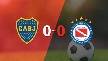 No hubo goles en el empate entre Boca Juniors y Argentinos Juniors