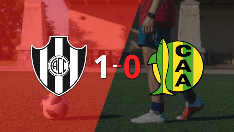 A Central Córdoba (SE) le alcanzó con un gol para derrotar a Aldosivi en el estadio Único Madre de Ciudades