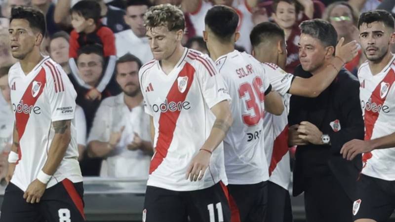River Plate, Pablo Solari, Marcelo Gallardo.