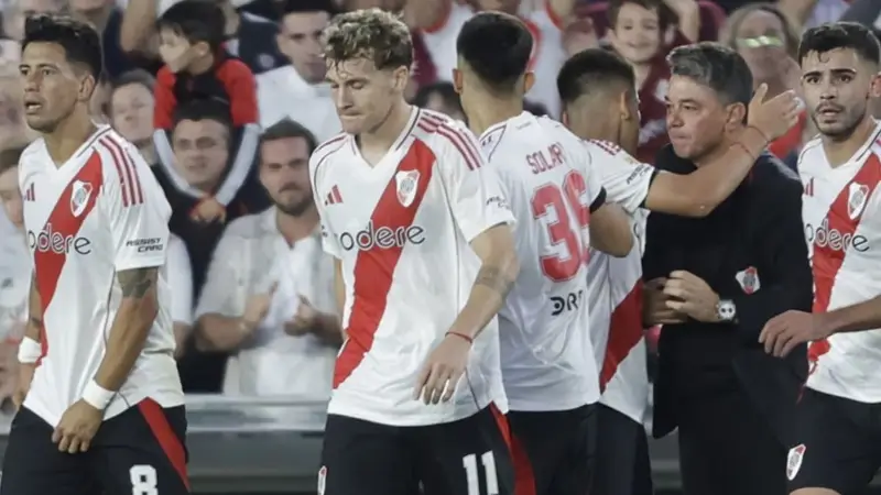 River Plate, Pablo Solari, Marcelo Gallardo.