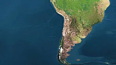 Mapa de Sudamérica Mapa de Sudamérica