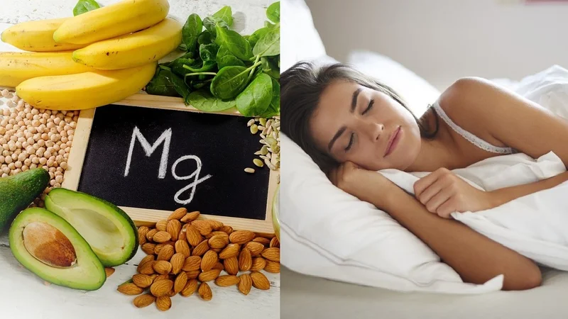 Frutas  y persona durmiendo