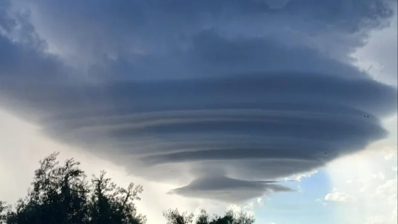 nubes, supercelda, clorinda, tormenta, nube, ovni, formosa